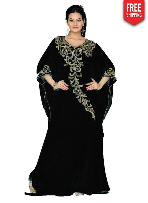 Embellish Embroidered Stylish Kaftan Dresses