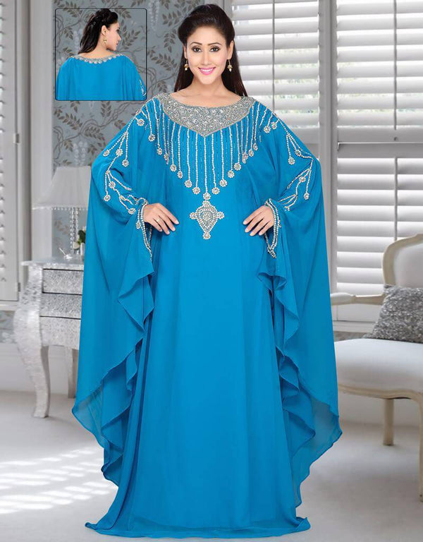 Embellish Embroidered Stylish Kaftan Dresses