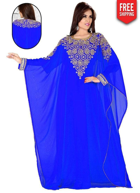 Embroidered Farasha Kaftan