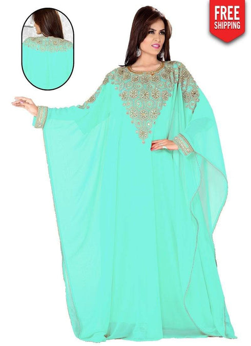 Embroidered Farasha Kaftan