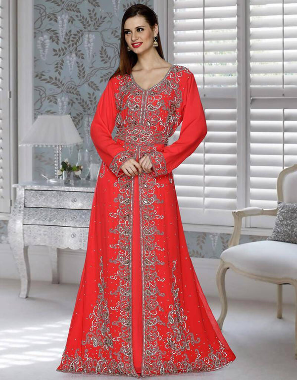 Embroidered Moroccan Kaftan Spanish