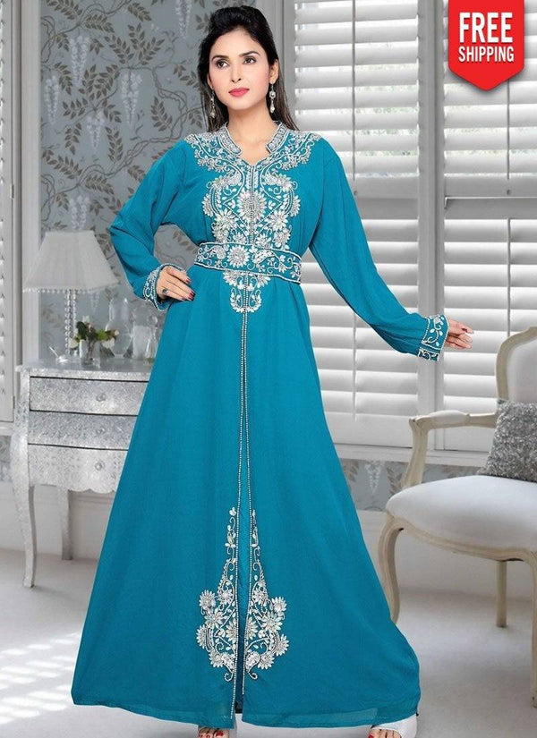 Embroidered Stylish Kaftan Dresses