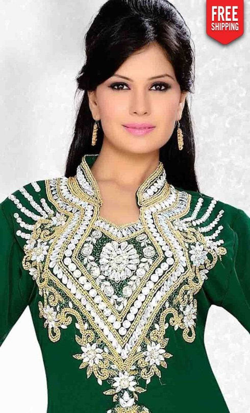 Engaging Jacket Style Moroccan Kaftan