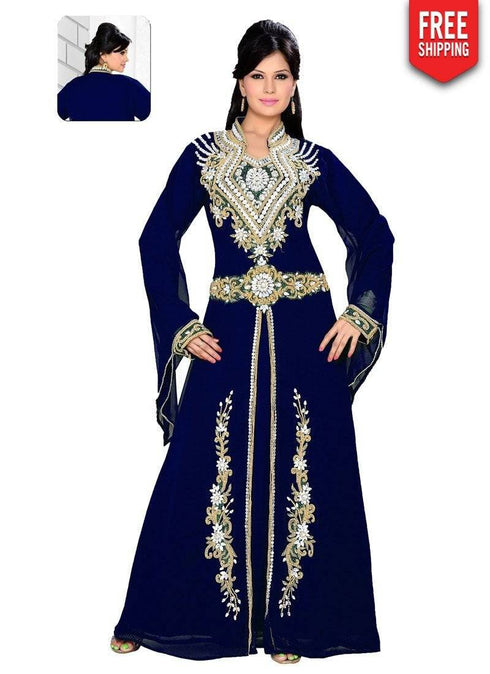 Engaging Jacket Style Moroccan Kaftan