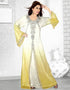 Fancy Bell Sleeve Jacket Style Kaftan