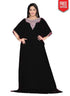 Farasha Style Kaftan With Elbo Sleeve