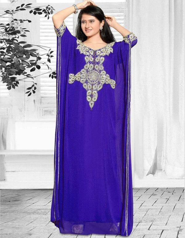 Farasha Style kaftan With Elbo Sleeve
