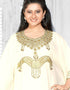 Farasha Style Kaftan With Light Work