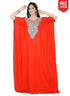 Farasha Style Kaftan With Light Work