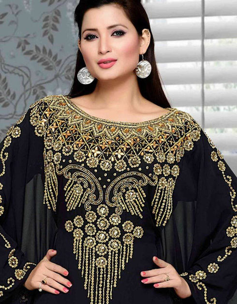 Floor length party farasha