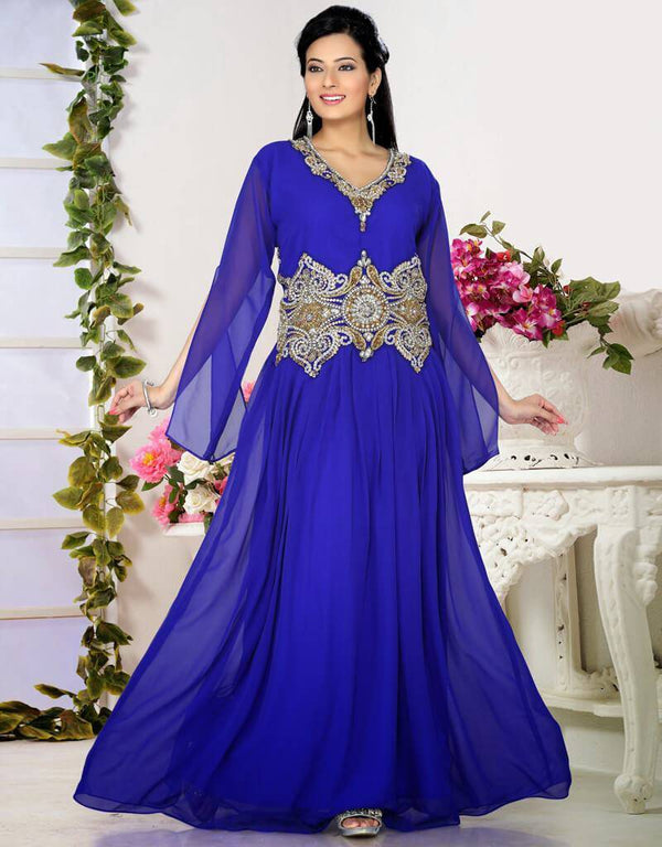 Glamorous Embroidered Stylish Kaftan Dresses