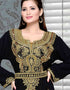 Golden work kaftan