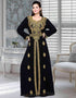 Golden work kaftan
