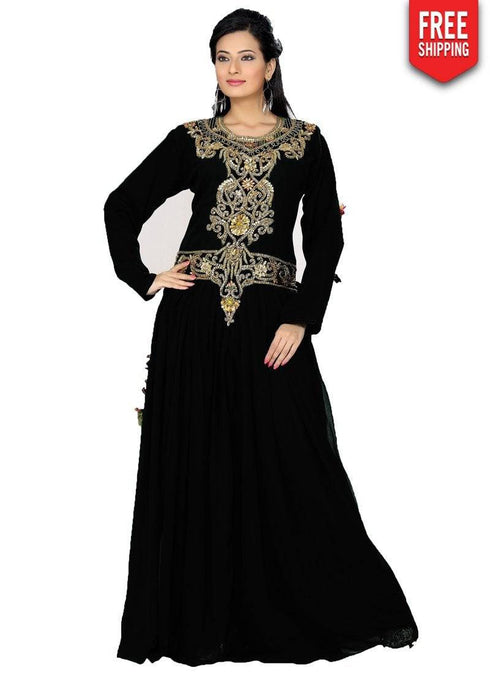 Gorgeous Embroidered Long Kaftan Dresses