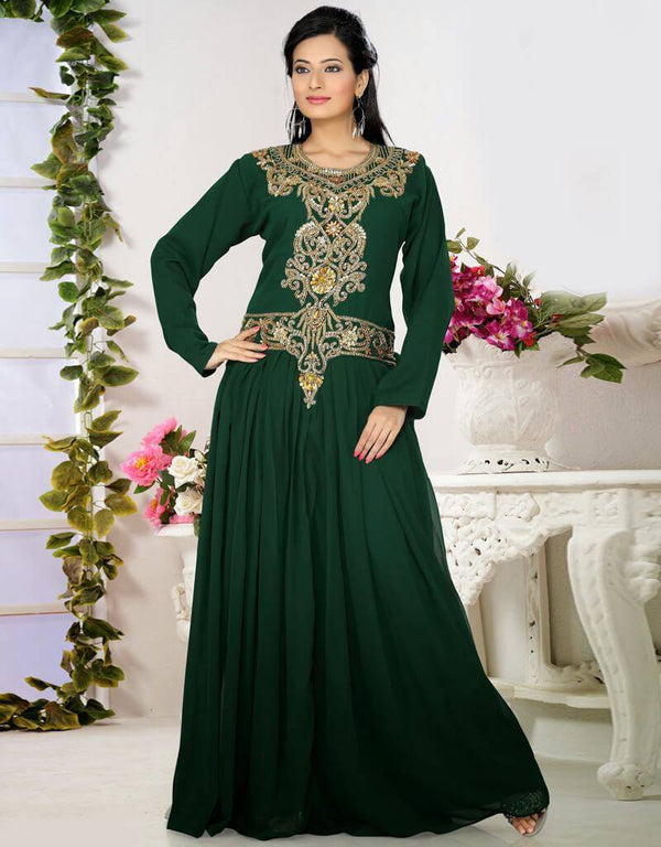 Gorgeous Embroidered Long Kaftan Dresses
