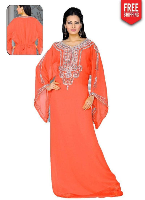 Gorgeous Embroidered Long Kaftan Dresses