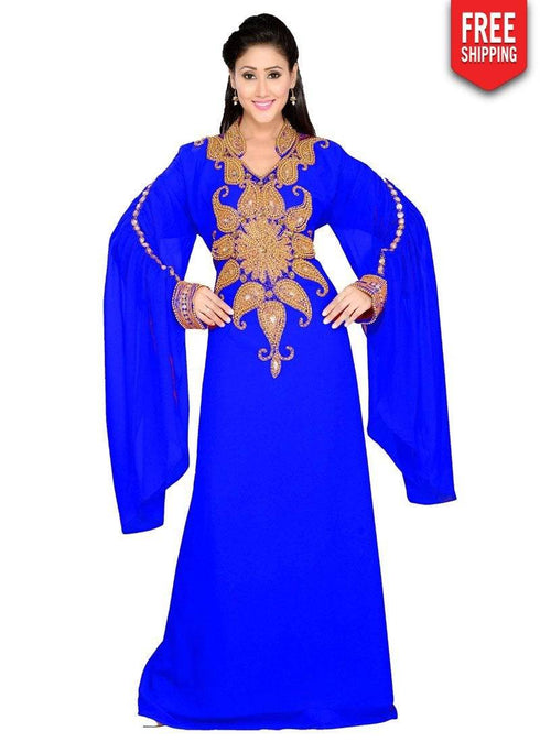 Graceful Embroidered Kaftan