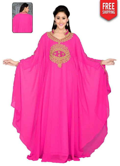 Graceful Embroidered Kaftan