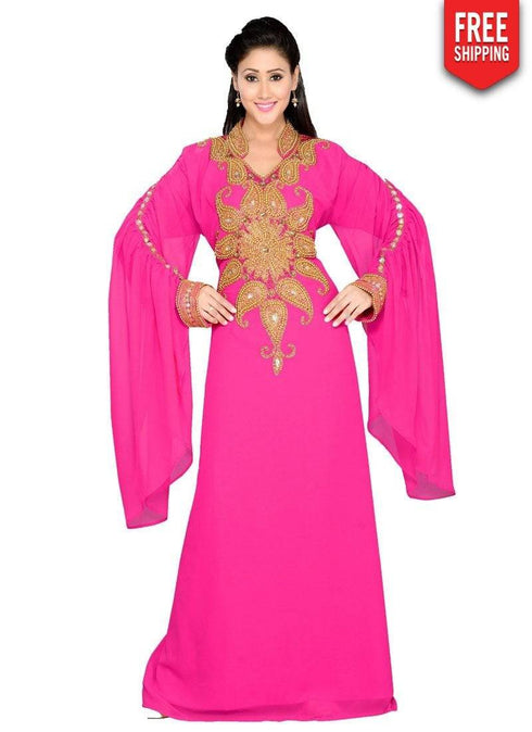 Graceful Embroidered Kaftan
