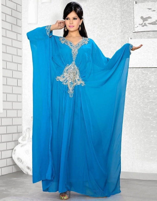 Graceful Embroidered Kaftan