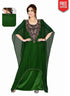 Grape Embroidered Farasha Kaftan