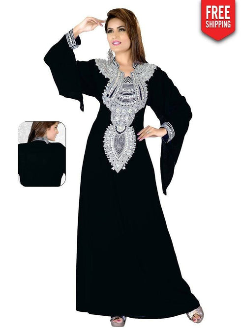 Han Stylist Bell Sleeve Slim Fit Caftan