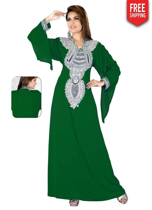 Han Stylist Bell Sleeve Slim Fit Caftan