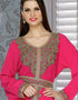 Inviting Copper Embroidered Kaftan