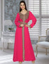 Inviting Copper Embroidered Kaftan