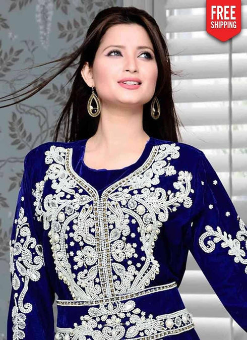 Jacket kaftan with belt