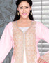 Jacket Style Embroidered Kaftan