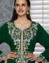 Kaftan With Silver Gold Embroidery