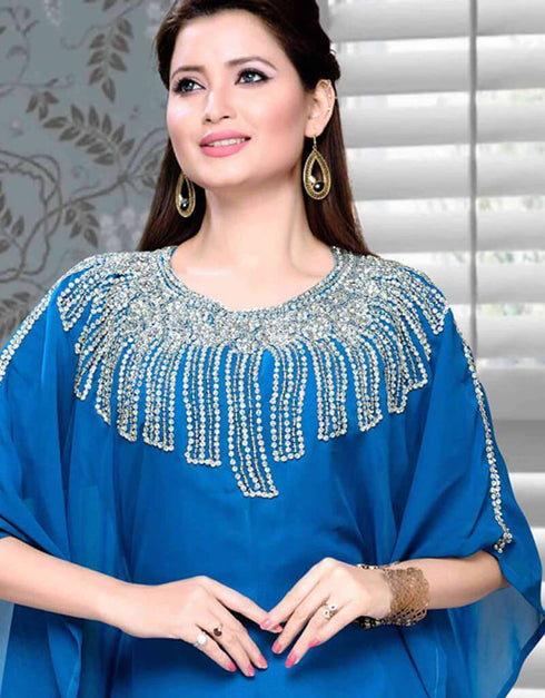 kaftan with silver handwork