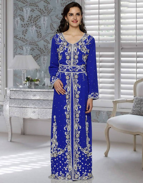 Kaftan with silver handwork