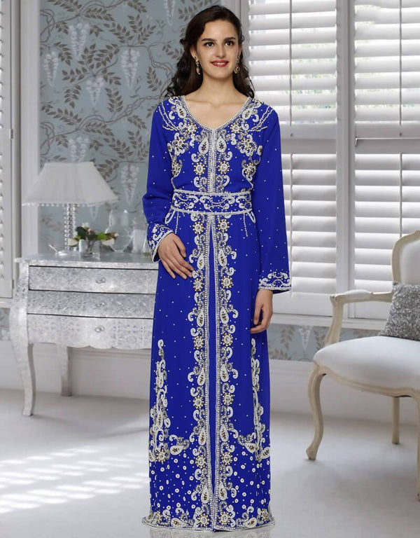 Kaftan with silver handwork