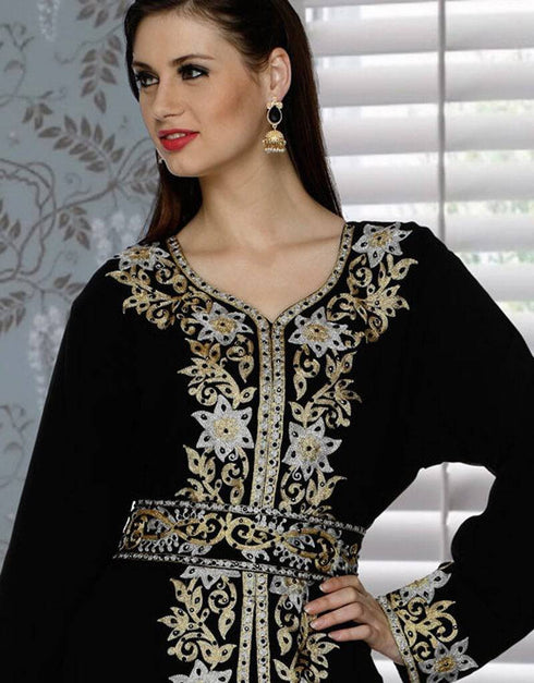 Kaftan With Smart Embroidery