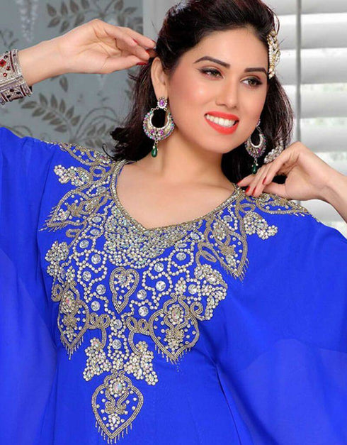 Long Kaftan With Embroidery