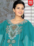 Marvelous Embroidered Full Length Kaftan Dress