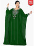 Marvelous Embroidered Full Length Kaftan Dress