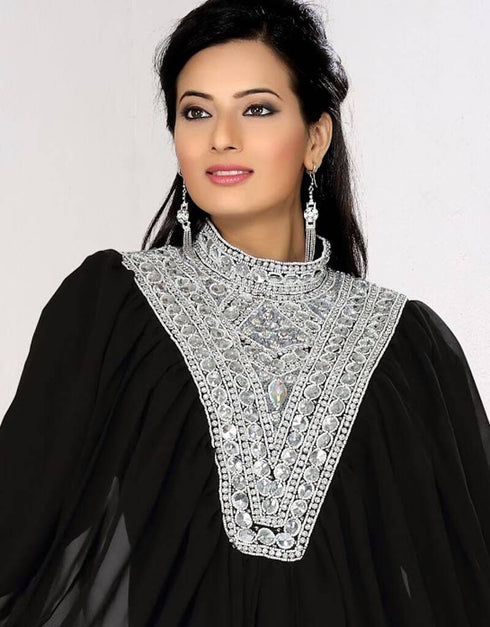 Melodic Embroidered Bridal Kaftan Dresses