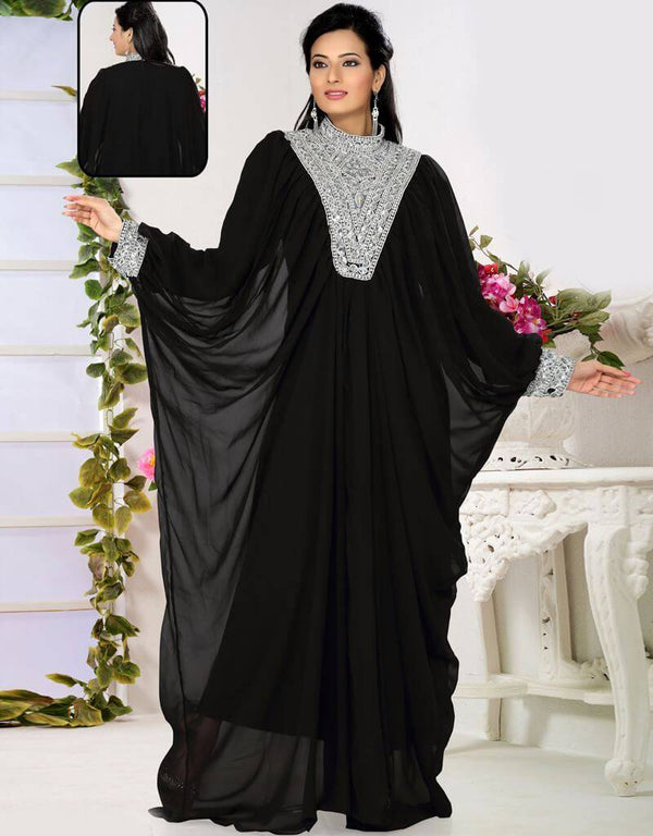 Melodic Embroidered Bridal Kaftan Dresses