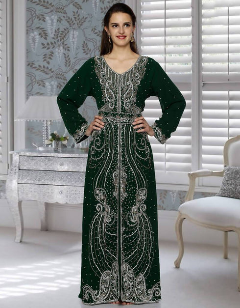 Morocan Kaftan With Long Sleeves