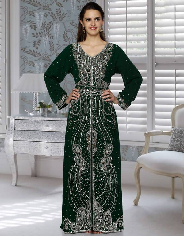 Morocan Kaftan With Long Sleeves