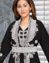 Morocan Style Kaftan With Silver Hand Work