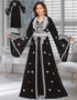 Morocan Style Kaftan With Silver Hand Work