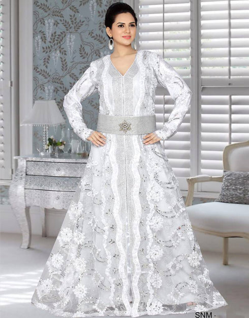 Moroccan kaftan With Front Slit