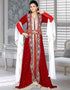Moroccan kaftan With Overall Work