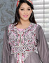 Moroccan Resham Work kaftan With Multi embroidery
