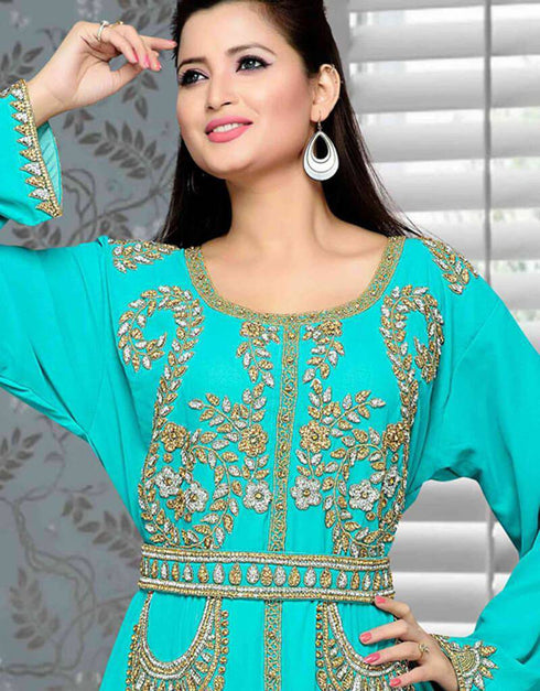 Necklace Style kaftan