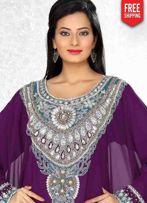 Ravishing Embroidered Kaftan Style Dresses